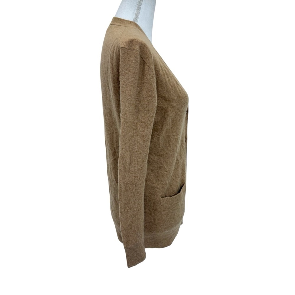 J. Crew Cashmere Cardigan XXS Camel/Tan - Picture 4 of 16